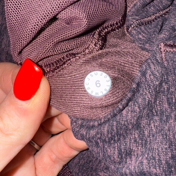 Lululemon Ready To Rulu Pant * Updated 29" - Heathered Arctic Plum 6 - Picture 7 of 7